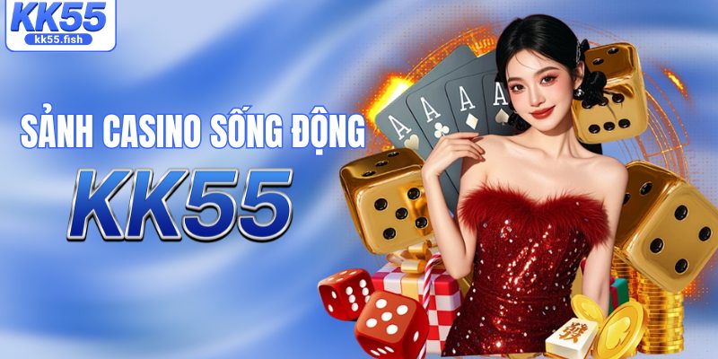Sảnh casino tái hiện không gian sống động